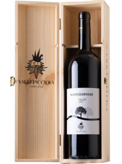 Quercegrosse Merlot Toscana IGT Vallepicciola 2016 - 1.5 L Magnum in Holzkiste