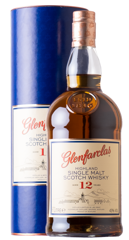 Glenfarclas Highland Single Malt 12 Yo Scotch Whisky