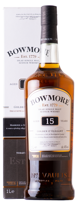 Bowmore Islay Single Malt 15 Yo 1l