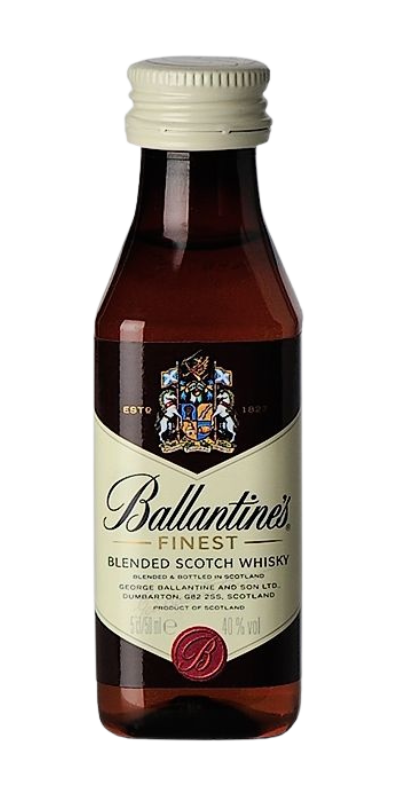 Ballantines Finest Blendet Scotch Whisky - 0.05 L