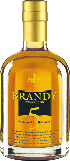 Zanin Brandy Stravecchio 5 Anni Riserva - 0.5 L