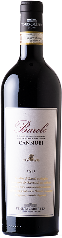 Cannubi Barolo DOCG Tenuta Carretta 2015 - 0.75l   