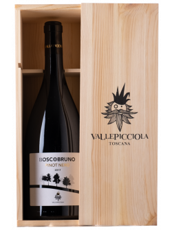 Boscobruno Pinot Nero Toscana IGT Vallepicciola 2017 - 1.5 L Magnum in Holzkiste